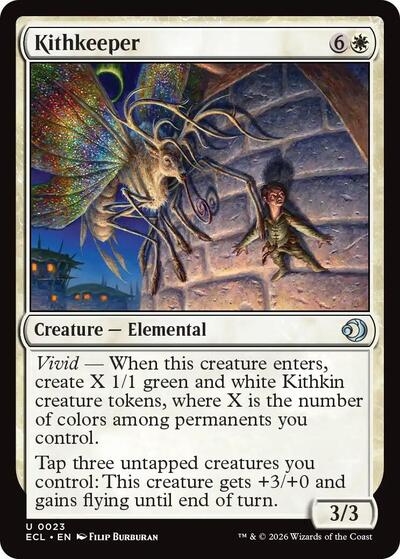Kithkeeper (Lorwyn Eclipsed) Near Mint Foil