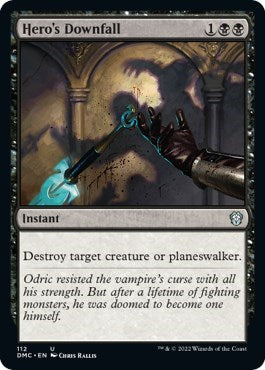 Hero's Downfall (Commander: Dominaria United) Damaged / Poor