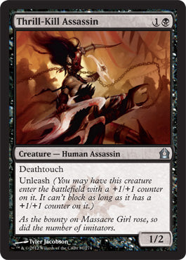 Thrill-Kill Assassin (Return to Ravnica) Light Play