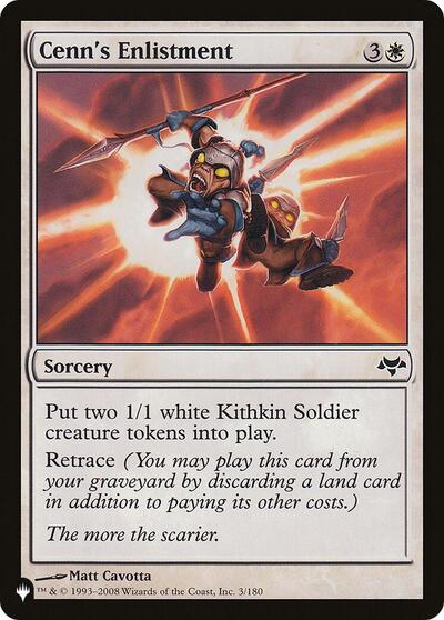 Cenn's Enlistment (The List) Near Mint