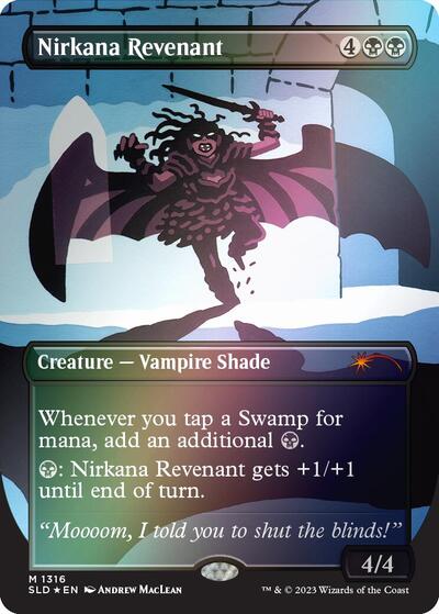 Nirkana Revenant (Rainbow Foil) (Secret Lair) Light Play Foil
