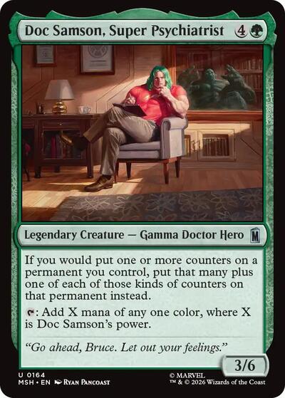 Doc Samson, Super Psychiatrist (Marvel Super Heroes) Near Mint Foil