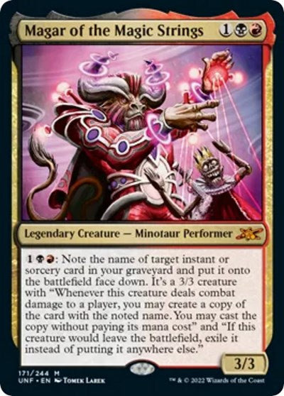 Magar of the Magic Strings (Unfinity) Near Mint Foil