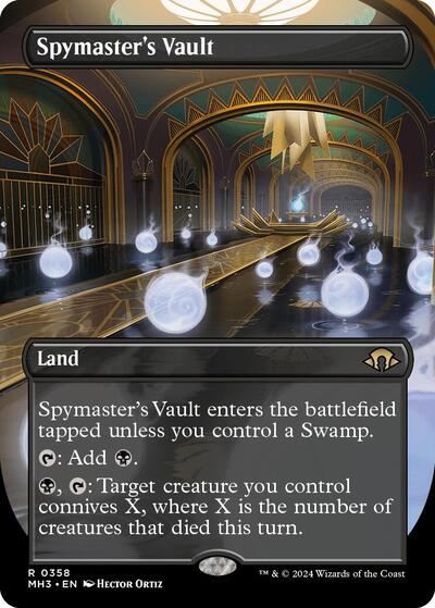 Spymaster's Vault (Borderless) (Modern Horizons 3) Near Mint Foil
