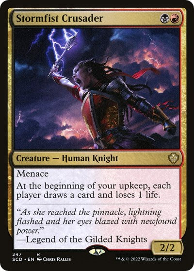 Stormfist Crusader (Commander 2022 Starter Decks) Near Mint