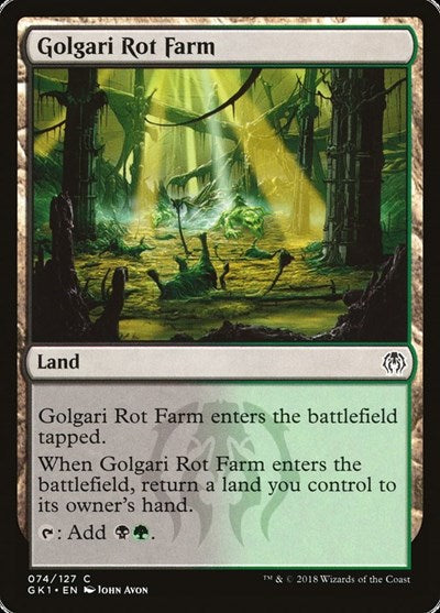 Golgari Rot Farm (Guilds of Ravnica: Guild Kits) Light Play