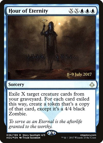 Hour of Eternity (Promos: Prerelease Cards) Medium Play Foil