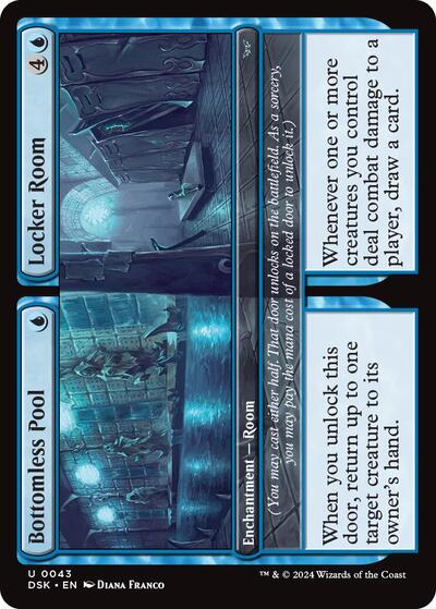Bottomless Pool / Locker Room (Duskmourn: House of Horror) Light Play