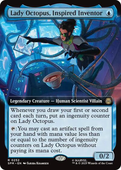 Lady Octopus, Inspired Inventor (Extended Art) (Marvel's Spider-Man) Near Mint