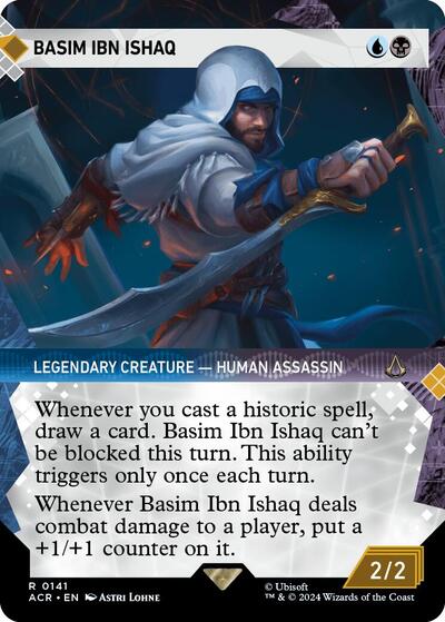 Basim Ibn Ishaq (Showcase) (Universes Beyond: Assassin's Creed) Near Mint Foil