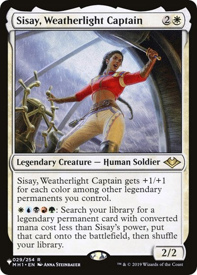 Sisay, Weatherlight Captain (Secret Lair Commander: From Cute to Brute) Near Mint