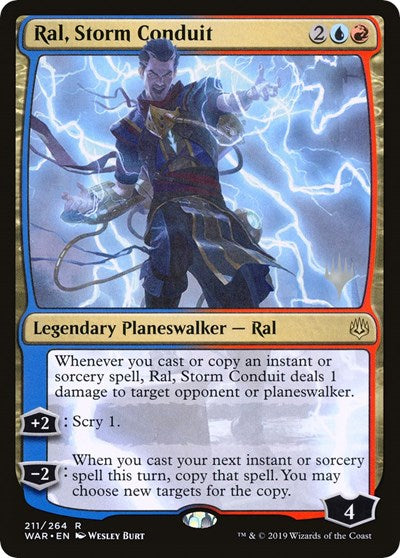 Ral, Storm Conduit (Promo Pack: Throne of Eldraine) Near Mint