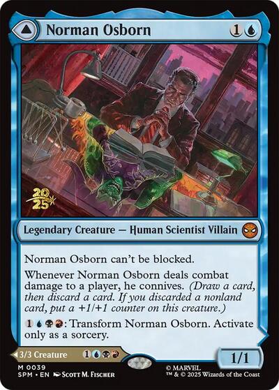 Norman Osborn (Promos: Prerelease Cards) Light Play Foil