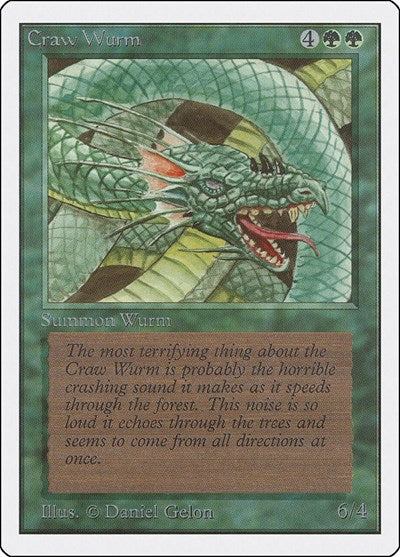 Craw Wurm|0|0|0.00