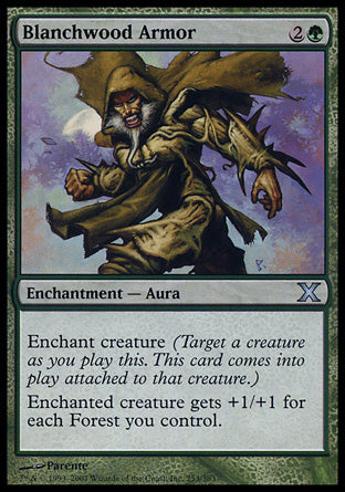 Blanchwood Armor (10th Edition) Light Play