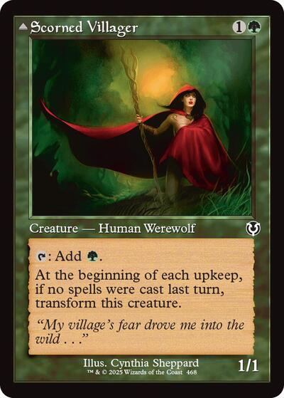 Scorned Villager (Retro Frame) (Innistrad Remastered) Light Play