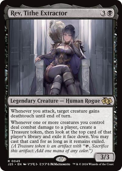 Rev, Tithe Extractor (Anime) (Foundations Jumpstart) Near Mint