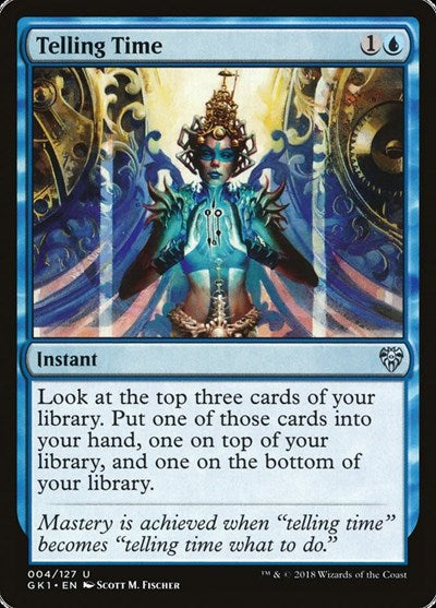 Telling Time (Guilds of Ravnica: Guild Kits) Medium Play