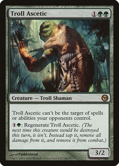 Troll Ascetic (Duels of the Planeswalkers) Light Play
