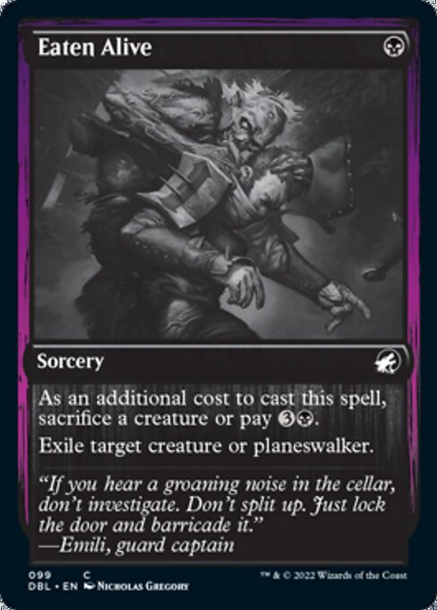 Eaten Alive (Innistrad: Double Feature) Near Mint Foil