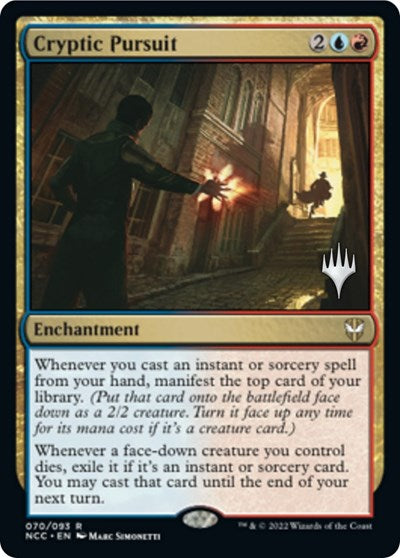 Cryptic Pursuit (Promo Pack: Streets of New Capenna) Near Mint Foil