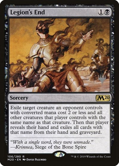Legion's End (Promo Pack: Core Set 2020) Near Mint
