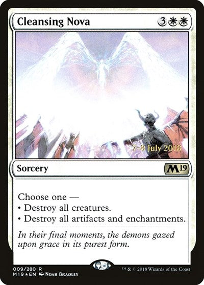 Cleansing Nova (Promos: Prerelease Cards) Near Mint Foil