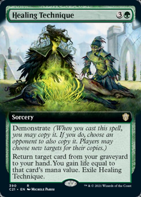 Healing Technique (Extended Art) (Commander 2021 Strixhaven) Near Mint
