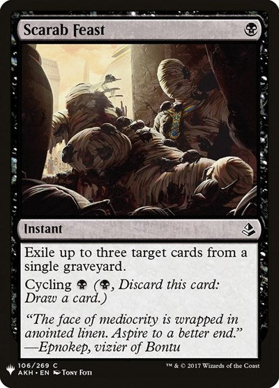 Scarab Feast (Mystery Booster) Near Mint