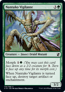 Nantuko Vigilante (Commander 2019) Light Play