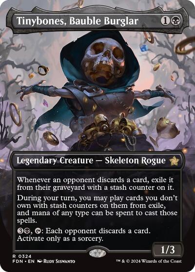 Tinybones, Bauble Burglar (Borderless) (Foundations) Near Mint