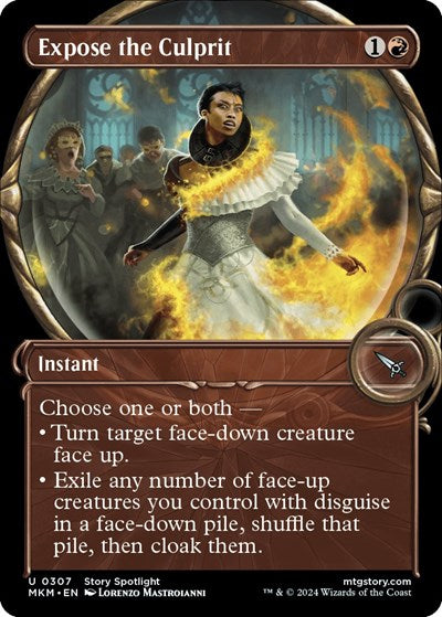 Expose the Culprit (Showcase) (Murders at Karlov Manor) Light Play Foil