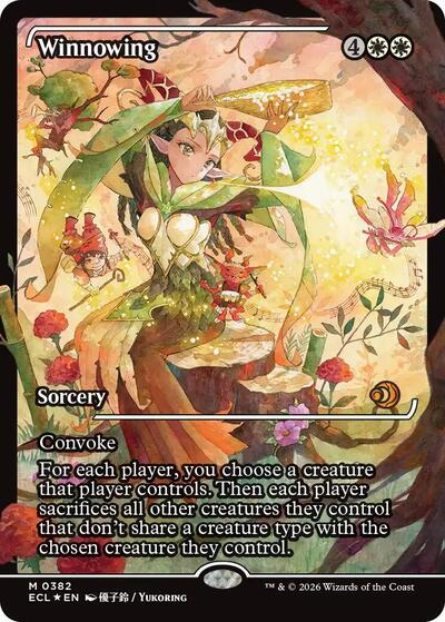 Winnowing (Showcase) (Lorwyn Eclipsed) Near Mint Foil