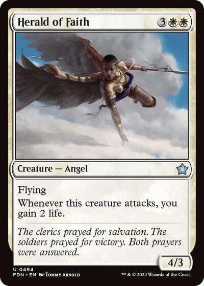 Herald of Faith (Foundations) Near Mint