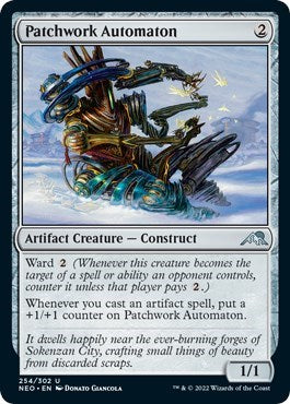 Patchwork Automaton (Kamigawa: Neon Dynasty) Medium Play