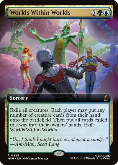 Worlds Within Worlds (Extended Art) (Marvel Super Heroes) Near Mint Foil