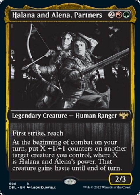 Halana and Alena, Partners (Innistrad: Double Feature) Near Mint