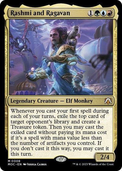 Rashmi and Ragavan (Commander: March of the Machine) Medium Play