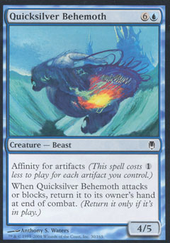 Quicksilver Behemoth (Darksteel) Medium Play