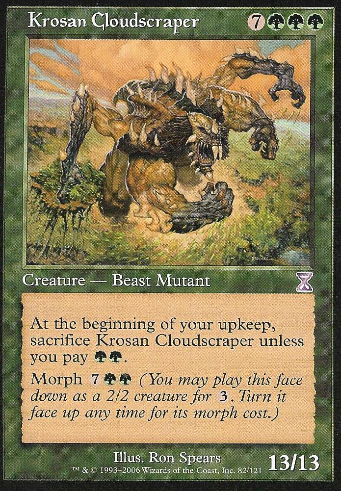 Krosan Cloudscraper (Time Spiral Time Shifted) Medium Play