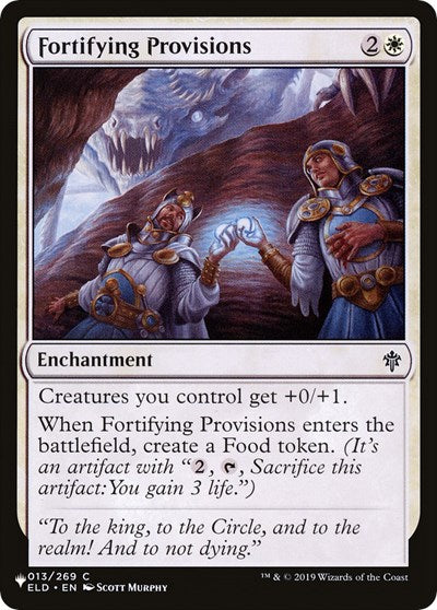 Fortifying Provisions (The List) Near Mint