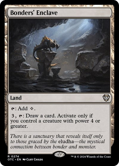Bonders' Enclave (Commander: Outlaws of Thunder Junction) Light Play
