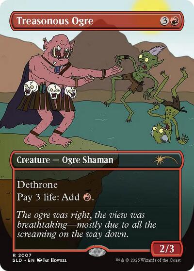 Treasonous Ogre (Secret Lair) Near Mint
