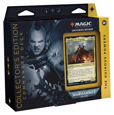 Universes Beyond: Warhammer 40,000 The Ruinous Powers Commander Deck (Collector's Edition)