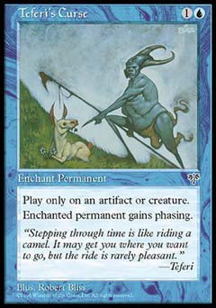 Teferi's Curse (Mirage) Damaged / Poor