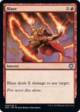 Blaze (Magic Game Night: Free-For-All) Light Play