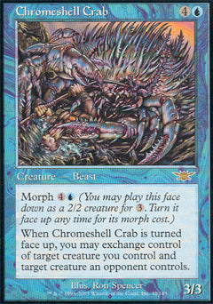 Chromeshell Crab (Legions) Near Mint Foil