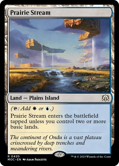 Prairie Stream (Commander: March of the Machine) Near Mint
