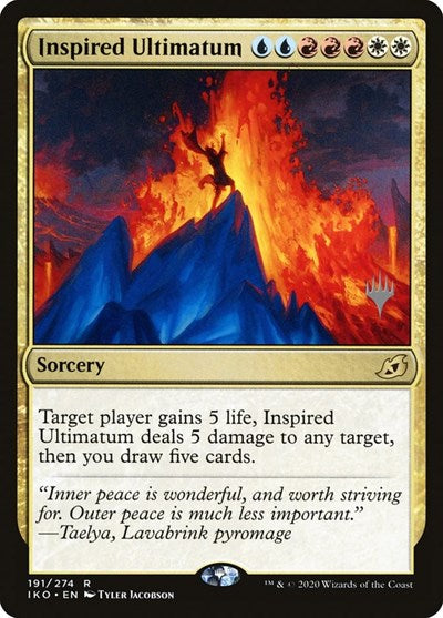 Inspired Ultimatum (Promo Pack: Ikoria) Light Play