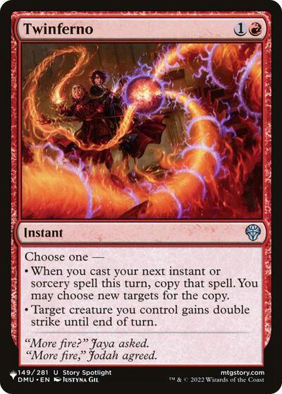 Twinferno (The List) Near Mint